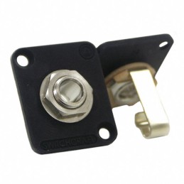 1 pcs : E11B - CONN JACK MONO 6.35MM PNL MNT