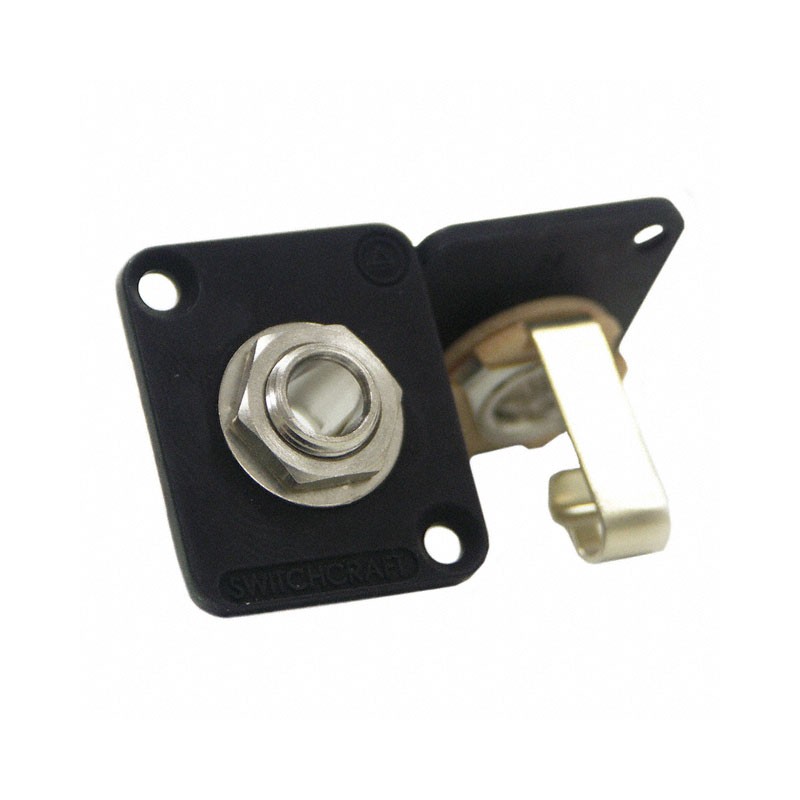 1 pcs : E11B - CONN JACK MONO 6.35MM PNL MNT