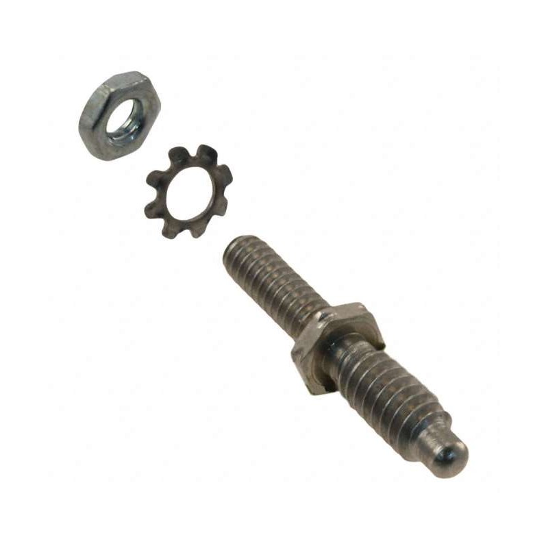 1 pcs : 1-200874-2 - CONN FIXED JACKSCREW MALE W/HDWR
