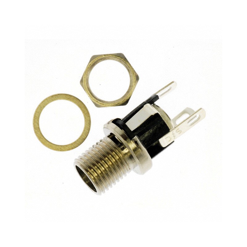 1 pcs : L722A - CONN POWER JACK SOLDER EYELET