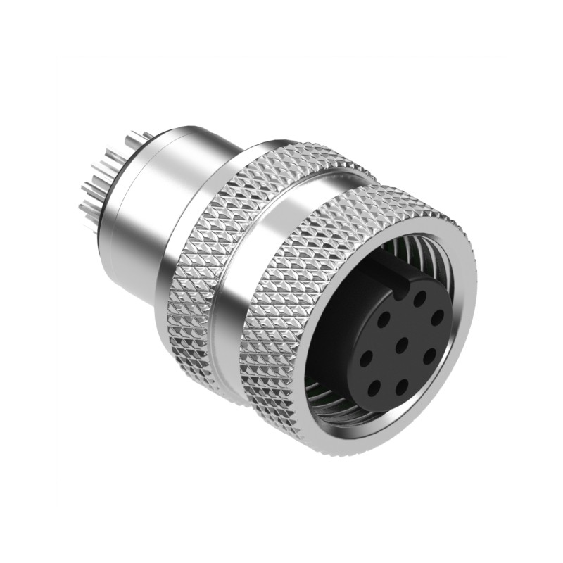 1 pcs : 50-00983 - CONN RCPT FMALE 8P GOLD SLDR CUP