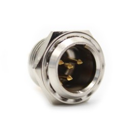 1 pcs : IO-TXLR4-M-PS-1 - CONN RCPT MALE MINI XLR 4POS SLD