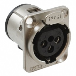 1 pcs : E3FSC - CONN PLUG FMALE XLR 3P SLDR CUP