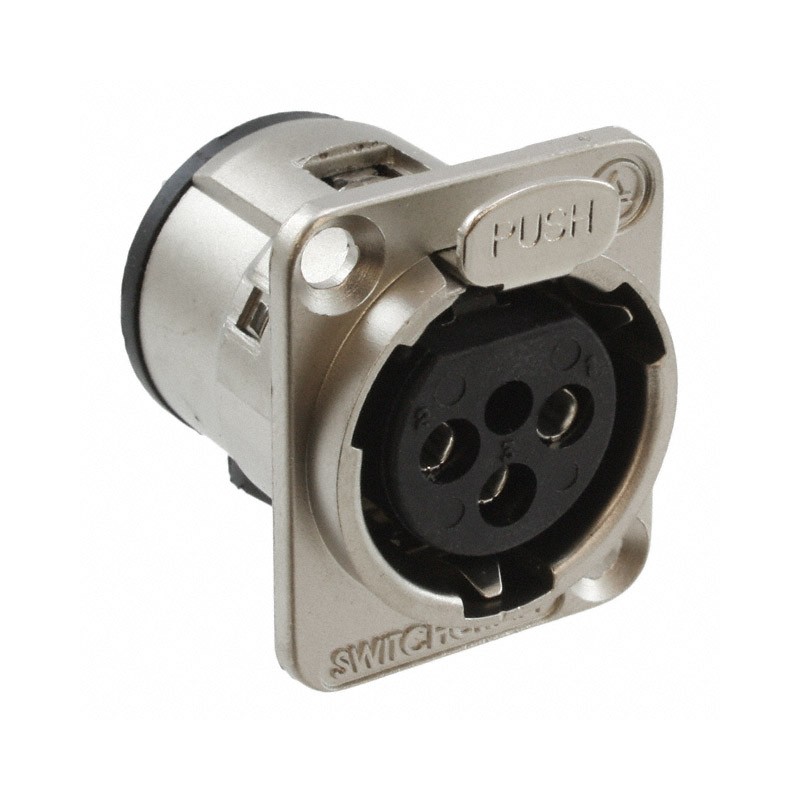 1 pcs : E3FSC - CONN PLUG FMALE XLR 3P SLDR CUP