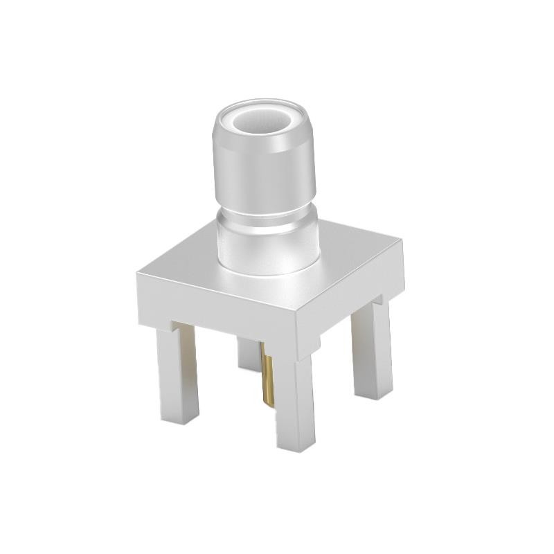 1 pcs : 2477461-1 - SMB MALE STR PCB THRU HOLE 6 GHZ