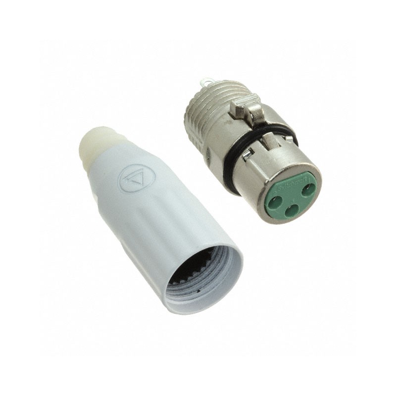 1 pcs : AAA3FWZ - CONN PLUG FMALE XLR 3POS SOLDER