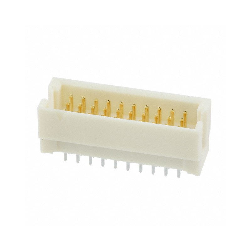 1 pcs : 09291306569 - CONN DIN HDR 30POS PCB GOLD