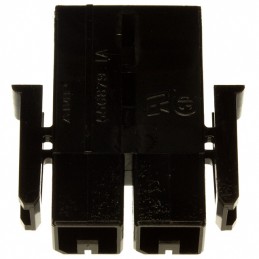 1 pcs : 556879-2 - CONN HSG PLUG 2POS 11.18MM BLACK