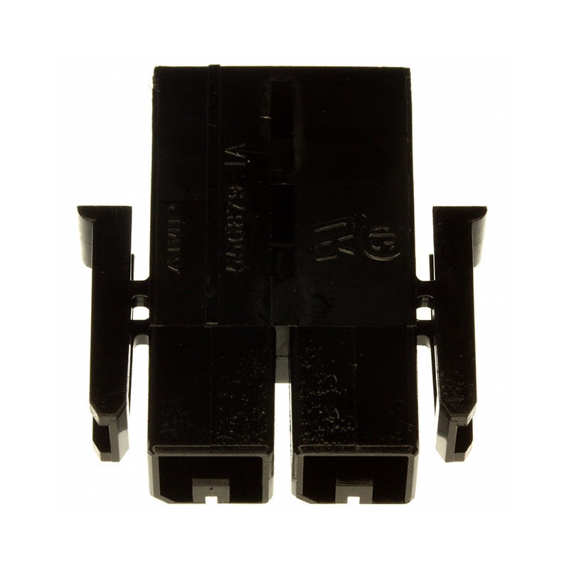 1 pcs : 556879-2 - CONN HSG PLUG 2POS 11.18MM BLACK