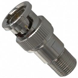 1 pcs : 6779 - CONN ADAPT BNC PLUG TO F JACK