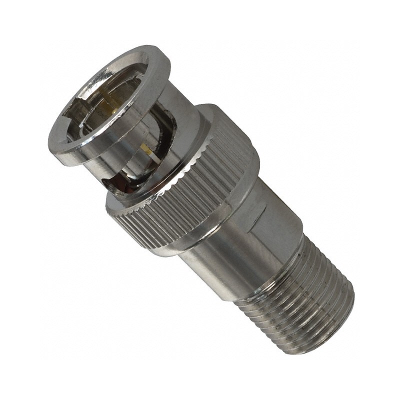 1 pcs : 6779 - CONN ADAPT BNC PLUG TO F JACK
