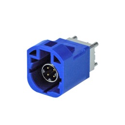 1 pcs : R41-A624C - CONN HSD 4+0 NORMAL VERTICAL TYP