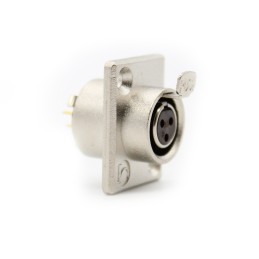 1 pcs : IO-TXLR3-F-JLX - CONN PLUG FMALE MINI XLR 3P SLDR