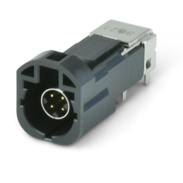 1 pcs : R41-B670A - CONN HSD 4+0 NORMAL RIGHT-ANGLE