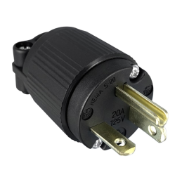 1 pcs : Q-716 - PWR ENT PLUG NEMA5-20 STR SCREW