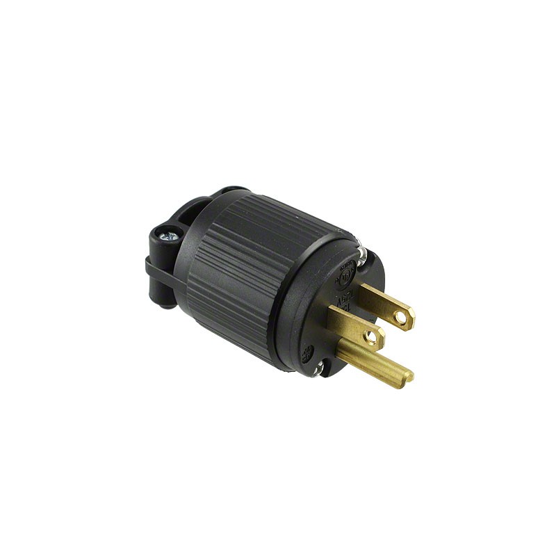 1 pcs : Q-710 - PWR ENT PLUG NEMA5-15 STR SCREW