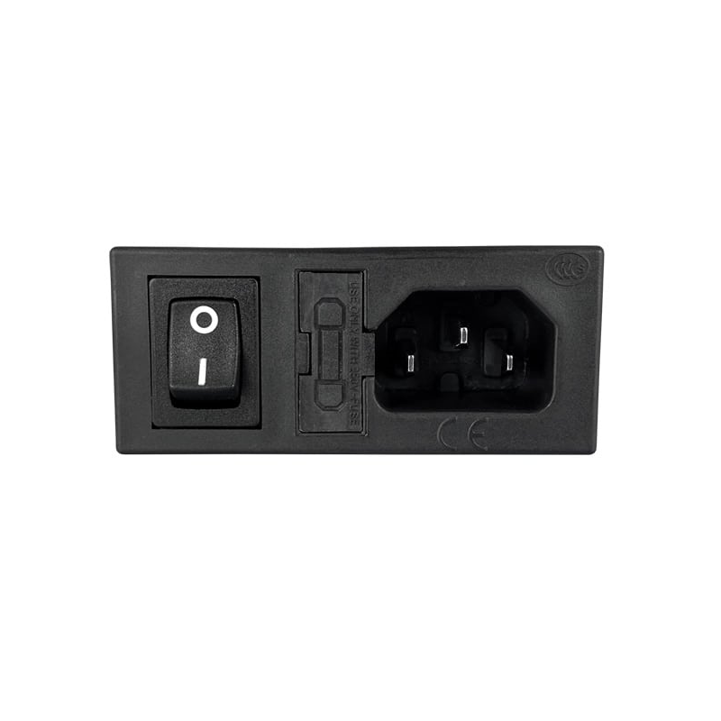 1 pcs : 761-18/003 - PWR ENT MOD RCPT IEC320-C14 PNL