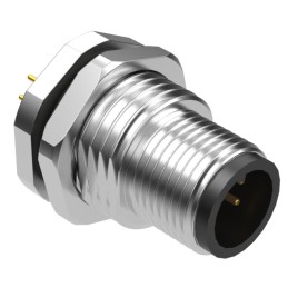 1 pcs : 54-00218 - CONN PLUG MALE 6POS GOLD SOLDER