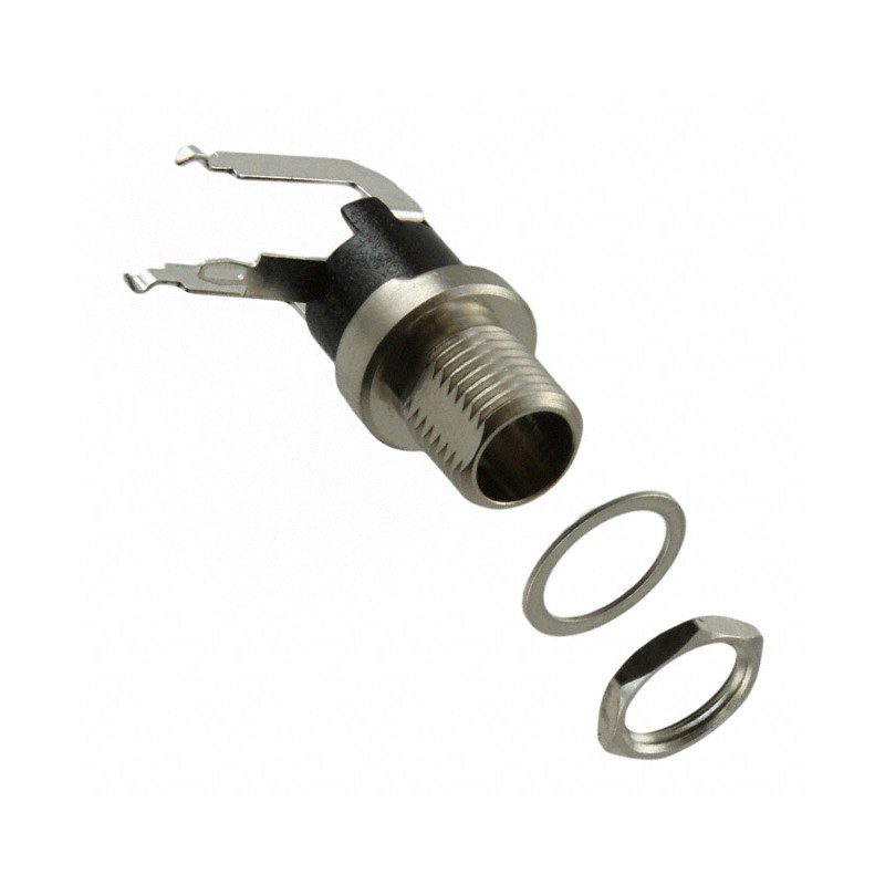 1 pcs : L712RA - CONN PWR JACK 2.5X5.5MM SOLDER
