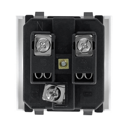 1 pcs : 741W-B/01 - SNAP-IN FRANCE OUTLET RECEPTACLE