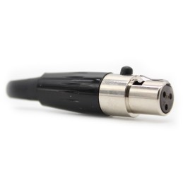 1 pcs : IO-TXLR3-F - CONN PLUG FMALE MINI XLR 3P SLDR