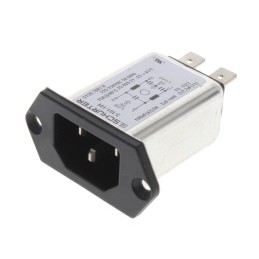 1 pcs : 3-101-144 - PWR ENT RCPT IEC320-C14 PANEL QC
