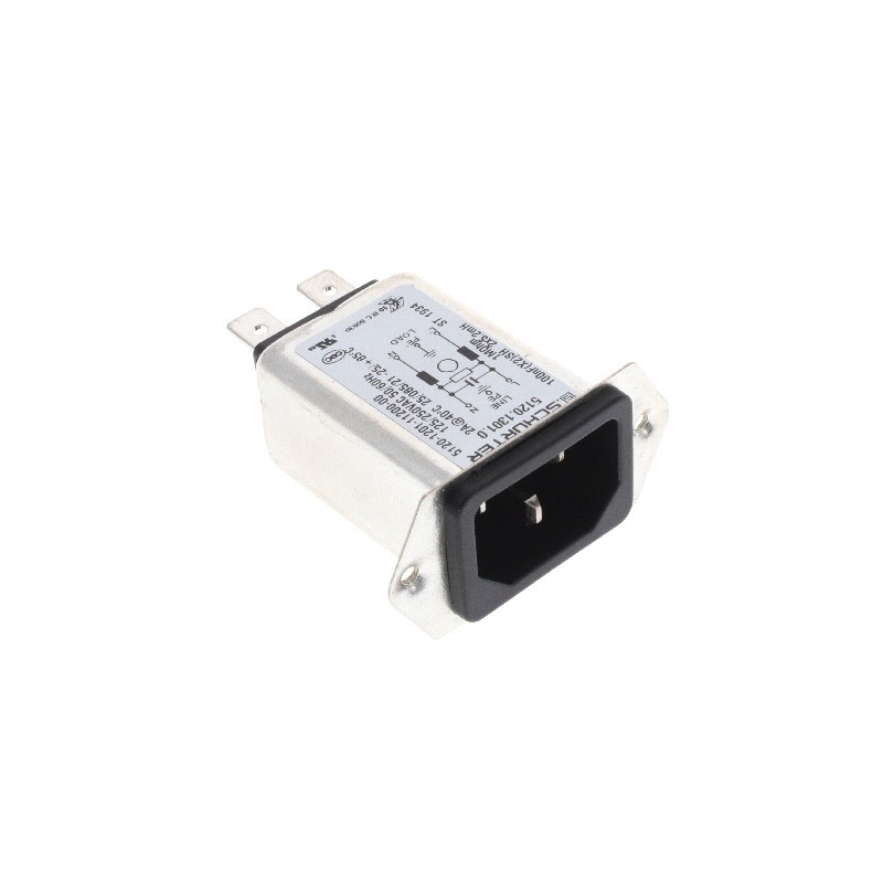 1 pcs : 5120.1301.0 - PWR ENT RCPT IEC320-C14 PANEL QC