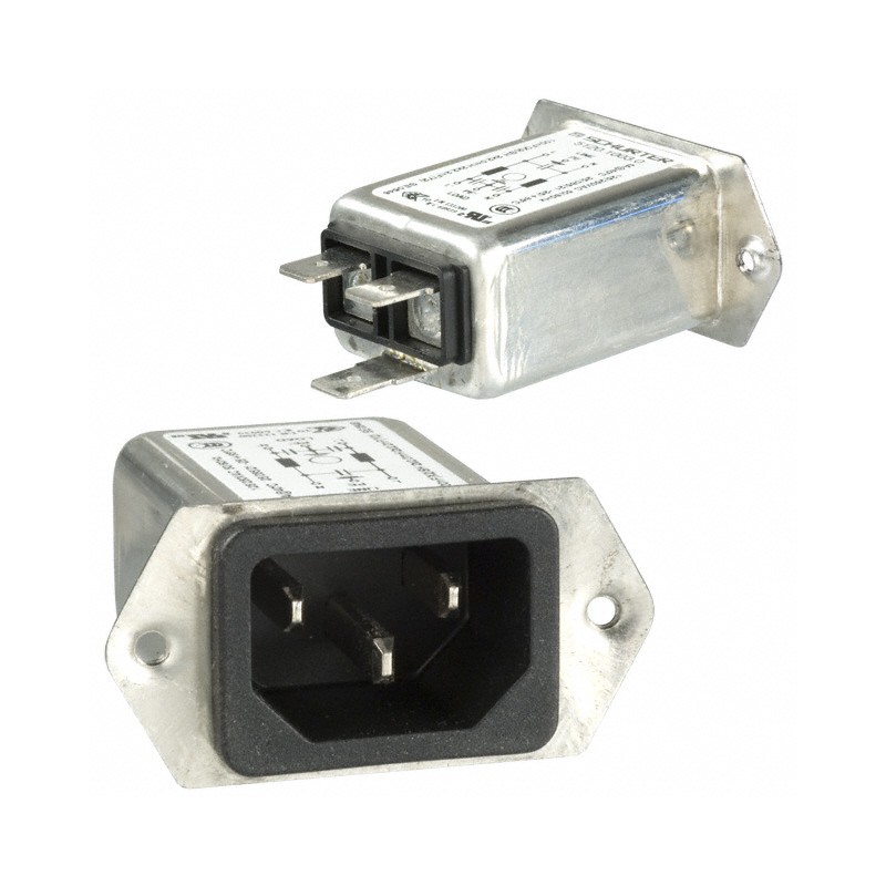 1 pcs : 5120.1003.0 - PWR ENT RCPT IEC320-C14 PANEL QC