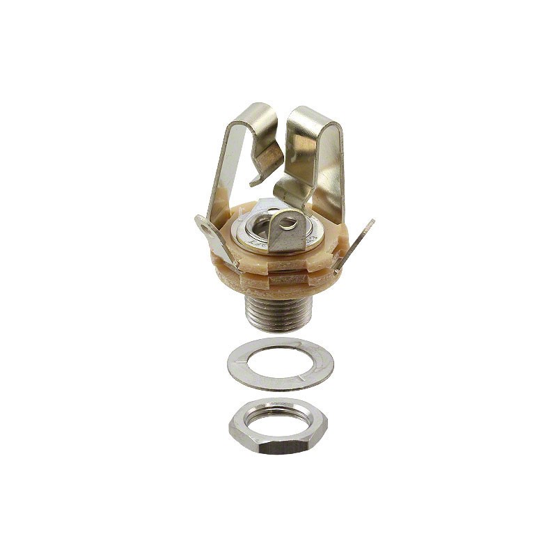 1 pcs : S12B - CONN JACK STEREO 5.23MM PNL MNT