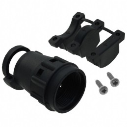 1 pcs : TR14ASR1N - CONN BACKSHELL W/CLAMP SZ 14 BLK