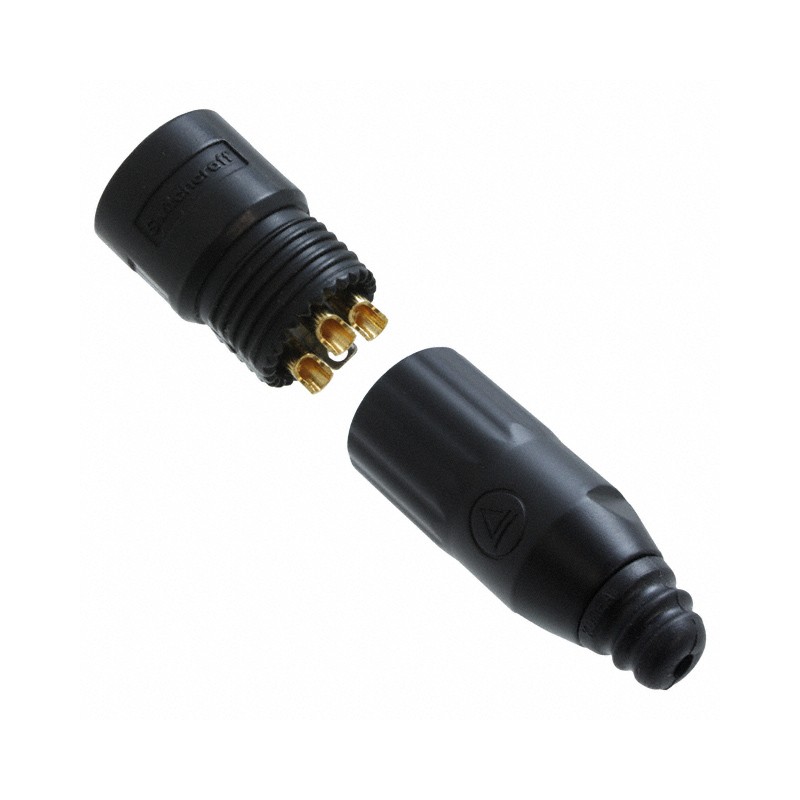 1 pcs : AAA3MBAUZ - CONN RCPT MALE XLR 3P SOLDER CUP