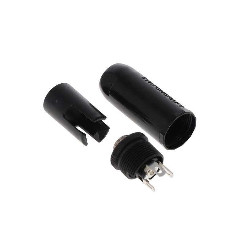 1 pcs : 712AC - DC POWER JACK, IN-LINE, 2.5MM, S