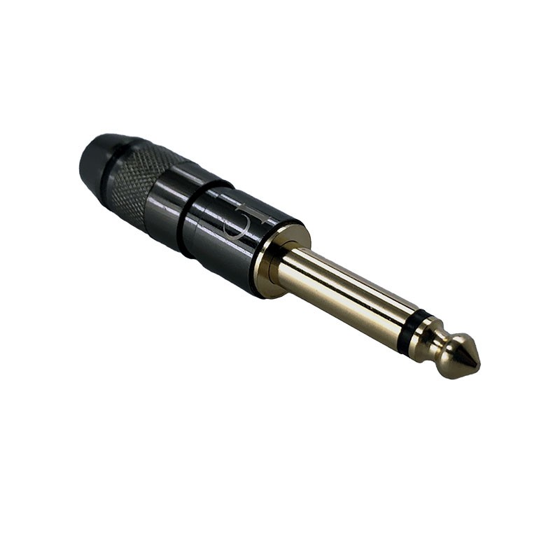 1 pcs : IO-T2MBK - CONN BLACK/GOLD MONO