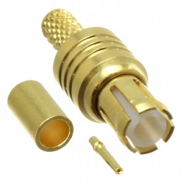 1 pcs : 29S111-102L5 - CONN MCX PLUG STR 50OHM CRIMP