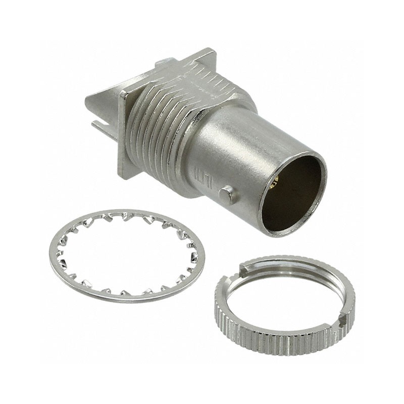 1 pcs : BNC7T-J-P-GN-ST-EM1D - CONN BNC JACK STR 75OHM EDGE MNT