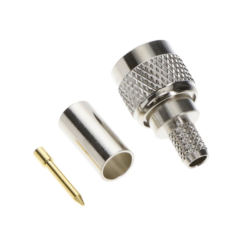 1 pcs : MPLCRIMP - CONNECTOR UHF MALE CRIMP RG-58/U