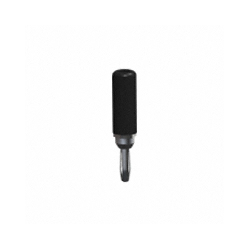 1 pcs : 6081 - CONN BANANA PLUG STACK SLDR BLK