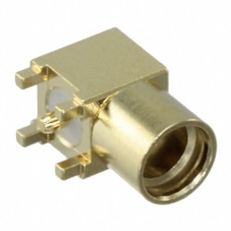 1 pcs : MMCX-J-P-H-RA-SM1 - CONN MMCX JACK R/A 50 OHM SMD
