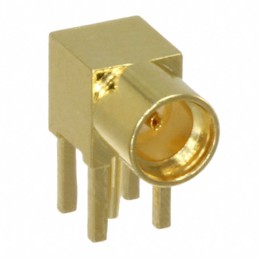 1 pcs : MMCX-J-P-H-RA-TH1 - CONN MMCX JACK R/A 50 OHM PCB