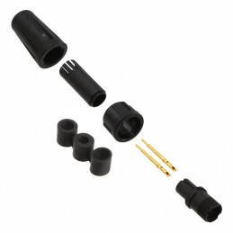 1 pcs : EN2C2M20DC - CONN PLUG MALE 2POS GOLD CRIMP