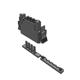 1 pcs : IPS6-04-01-L - CONN HSG RCPT 4POS BLACK
