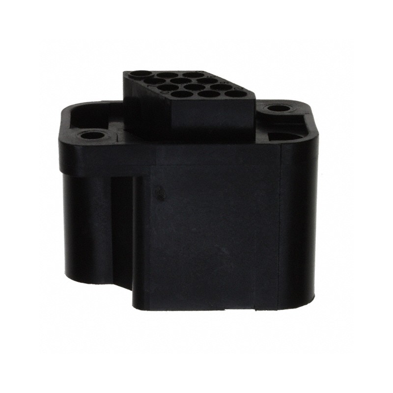 1 pcs : 211759-1 - CONN PLUG HSG DRAWER 12POS BLK