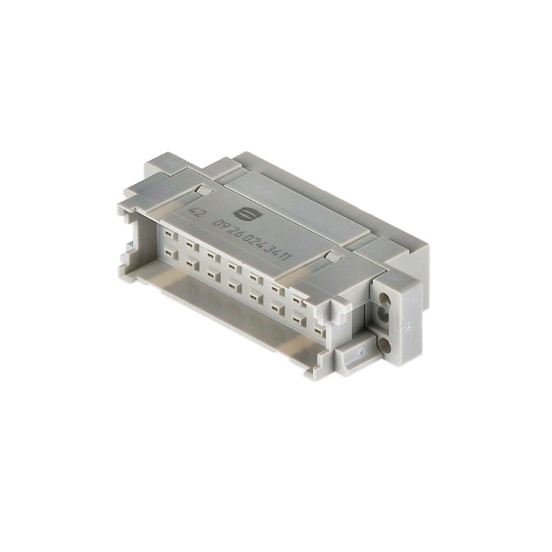 1 pcs : 09260243411 - CONN DIN PLUG 24POS IN-LINE