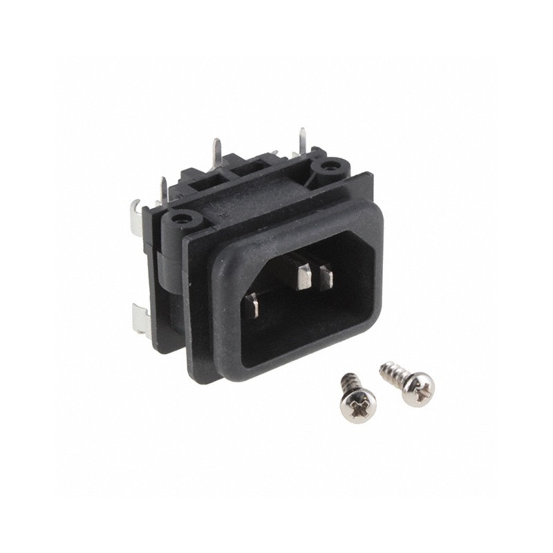 1 pcs : GSF1.2002.51 - PWR ENT MOD RCPT IEC320-C14 PNL