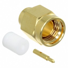 1 pcs : 32S102-272L5 - CONN SMA PLUG STR 50OHM SOLDER
