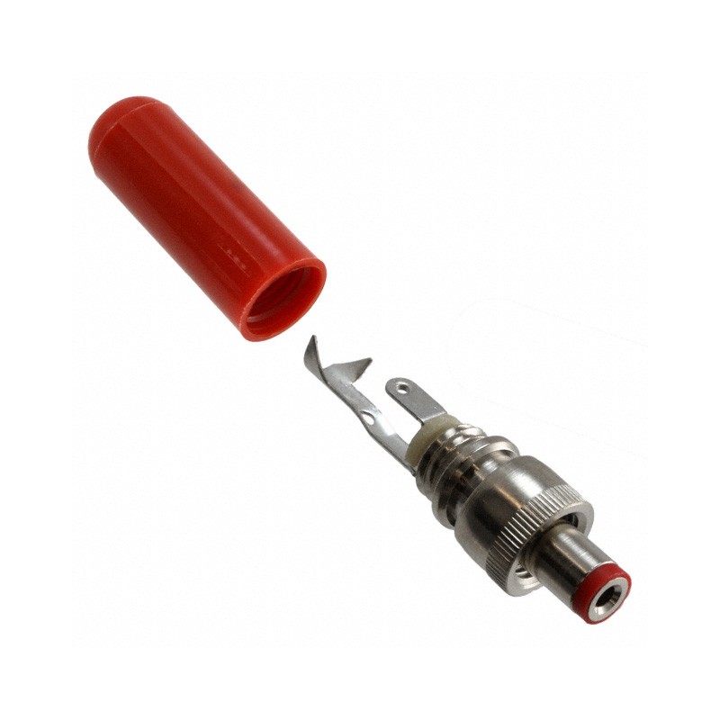 1 pcs : 763K - CONN PWR PLUG 2.1X5.5MM SOLDER