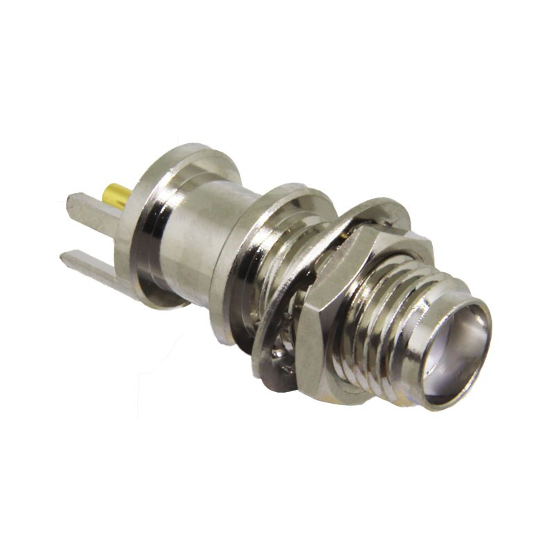 1 pcs : CONSMA006.062 - CONN SMA RCPT STR 50OHM EDGE MNT