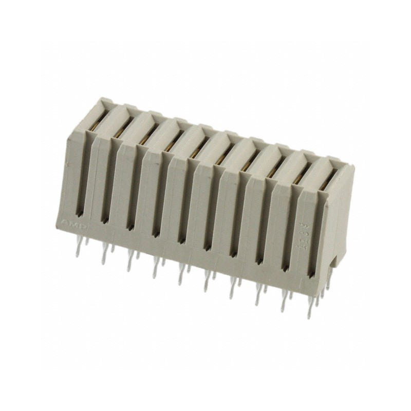 1 pcs : 120953-7 - CONN RCPT BLADE PWR 10POS PCB