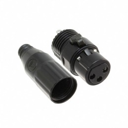1 pcs : AAA3FBZ - CONN PLUG FMALE XLR 3POS SOLDER