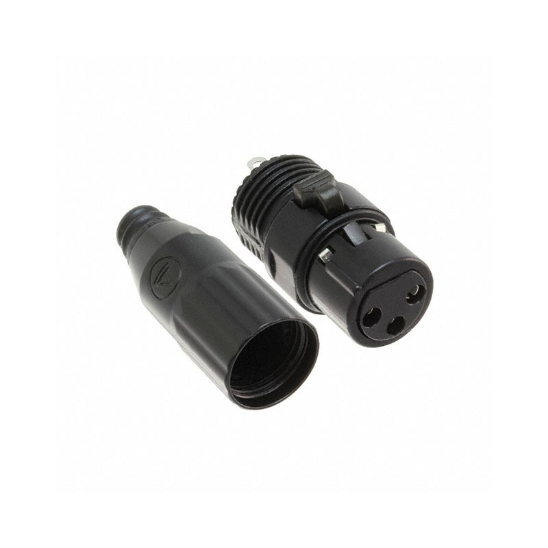 1 pcs : AAA3FBZ - CONN PLUG FMALE XLR 3POS SOLDER